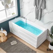 Scheda Vasca per Anziani Mod. Clizia Porta a Dx cm 170