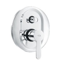 Scheda Miscelatore Monocomando Incasso Doccia con Dev. Serie Iole Cromo