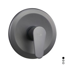 Scheda Miscelatore Monocomando Incasso Doccia Serie Lizzy Nichel Nero