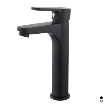 Scheda Miscelatore Monocomando Lavabo Alto Serie Paco Nero Opaco - Senza