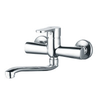 Scheda Miscelatore Monocomando Lavello a Muro Serie Paco Cromo