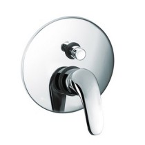 Scheda Monocomando Incasso Doccia con Deviatore Serie Desia Cromo