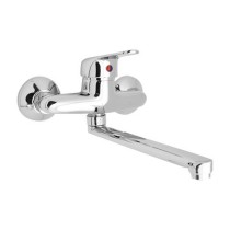 Scheda Hydrall Monocomando Lavello a Muro Serie Ines Cromo
