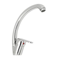 Scheda Hydrall Monocomando Lavello Monoforo Canna Alta Serie Ines Cromo