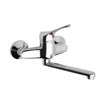 Scheda Mamoli Miscelatore Monocomando Lavello a Muro Linea M2 Cromo