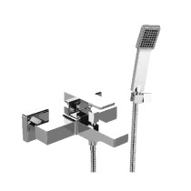 Scheda Mariani Miscelatore Monocomando Vasca con Accessori Rebel Cromo