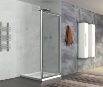 Scheda Anta fissa in cristallo da 6 mm  (Opaco o Trasparente)