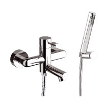 Scheda Mariani Monocomando Vasca con Accessori Linea Ultraminimal Cromo