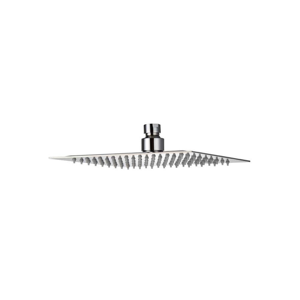 Soffione Doccia Slim H. 2 mm Quadro in Acciaio