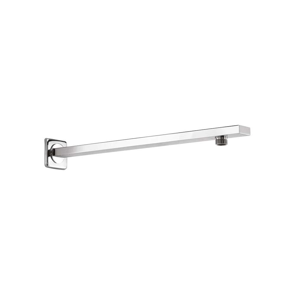 Gedy Braccio Doccia Squadrato con Rosone in Ottone 35 cm - 1 2x1 2