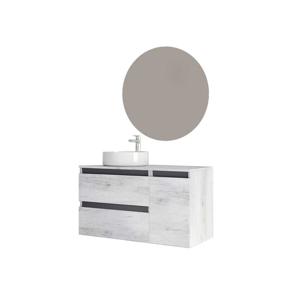 Savini Industria Arredo Bagno Mobile da Bagno Cube2 Base 91 cm