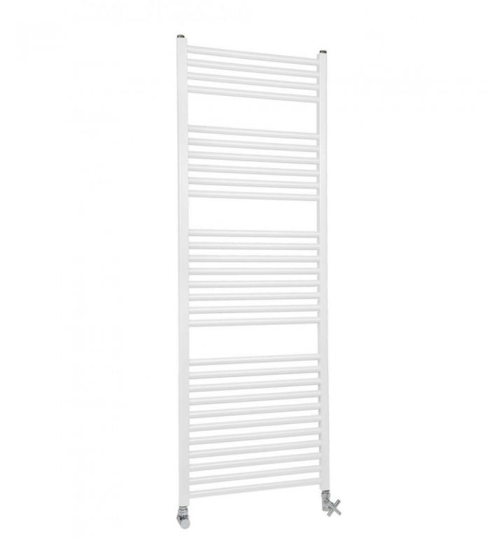 Termoarredo Scaldasalviette in alluminio Bianco modello Cool - Dritto