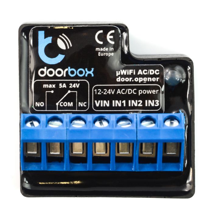 DoorBox - Centralina domotica per apertura porte e cancelli a distanza