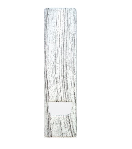 Placca Easy Soft per avvolgitore EL - ABS effetto legno Rovere grigio