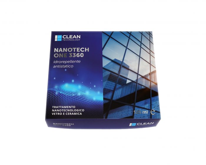Kit per trattamento professionale nanotecnologico per vetri - Nanotech One 3360 (120 ml)