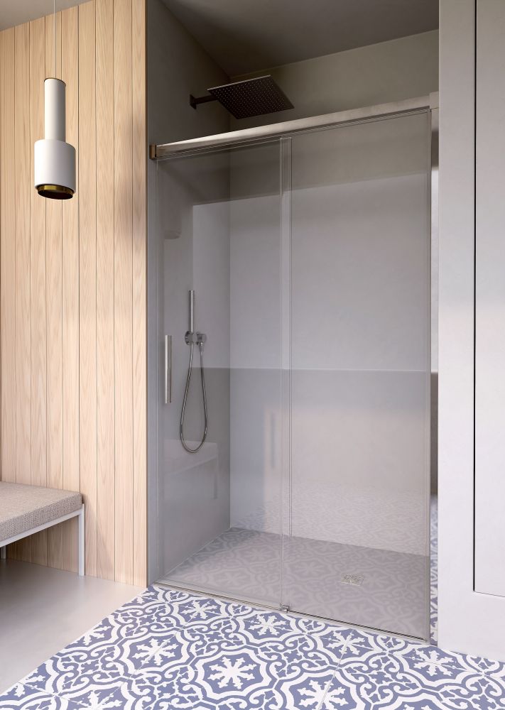 Scheda Porta doccia scorrevole cristallo 6 mm Serie Nice Soft Closing