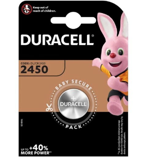Scheda Pila a bottone Duracell CR2450 3V