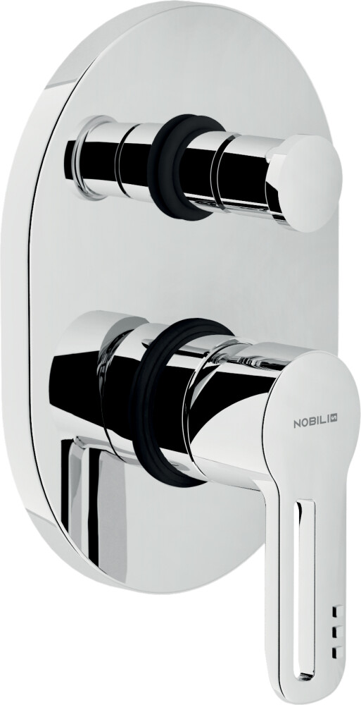 Miscelatore Doccia Monocomando a 2 Vie da Incasso NEW ROAD di Nobili