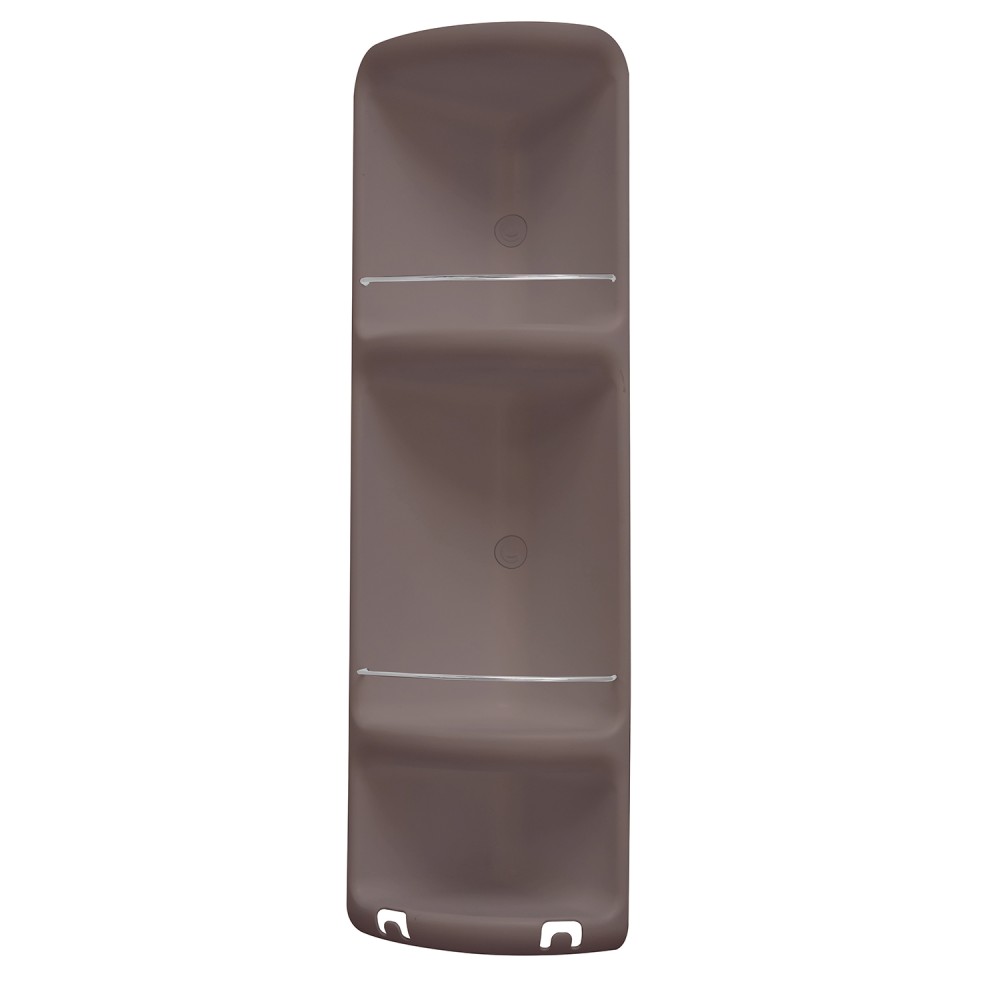 Gedy Portaoggetti Doccia Angolare Tre Ripiani Caesar Tortora