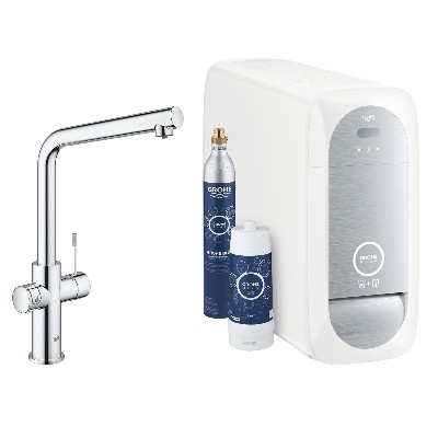 Grohe Miscelatore per Lavello Blue Home con Sistema Filtrante Acqua