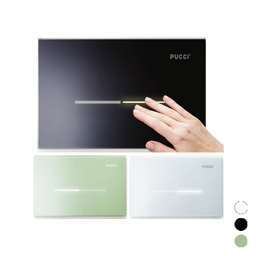 Pucci Placca Eco Sfioro in Vetro 2015 Bianca Oro