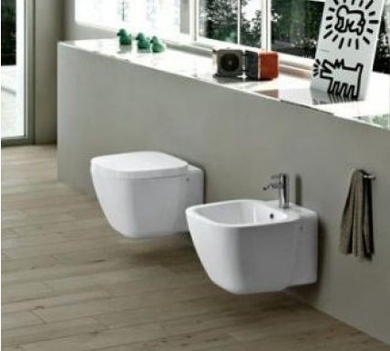 Sanitari sospesi one rak ceramics Altezza sanitari sospesi