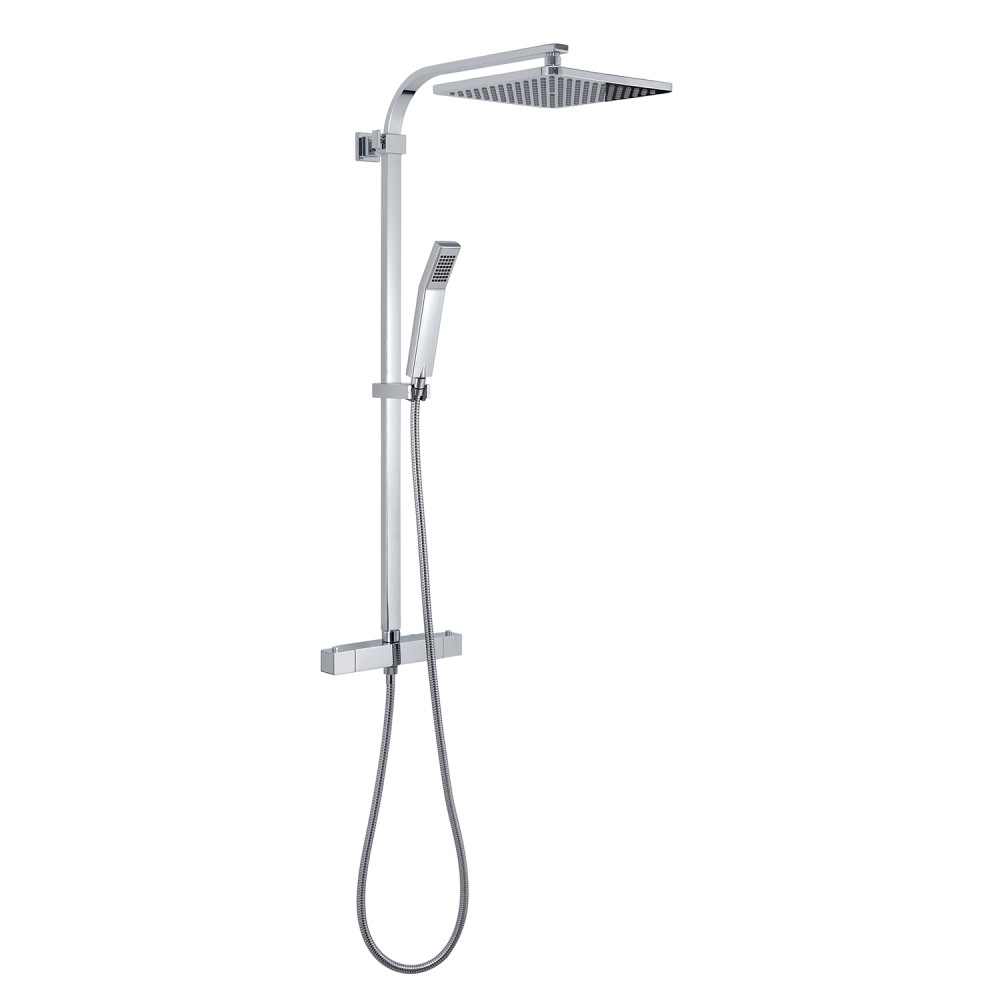 Gedy Colonna Doccia Termostatica 1 Getto Soffione 25x25 cm Star Mix 01