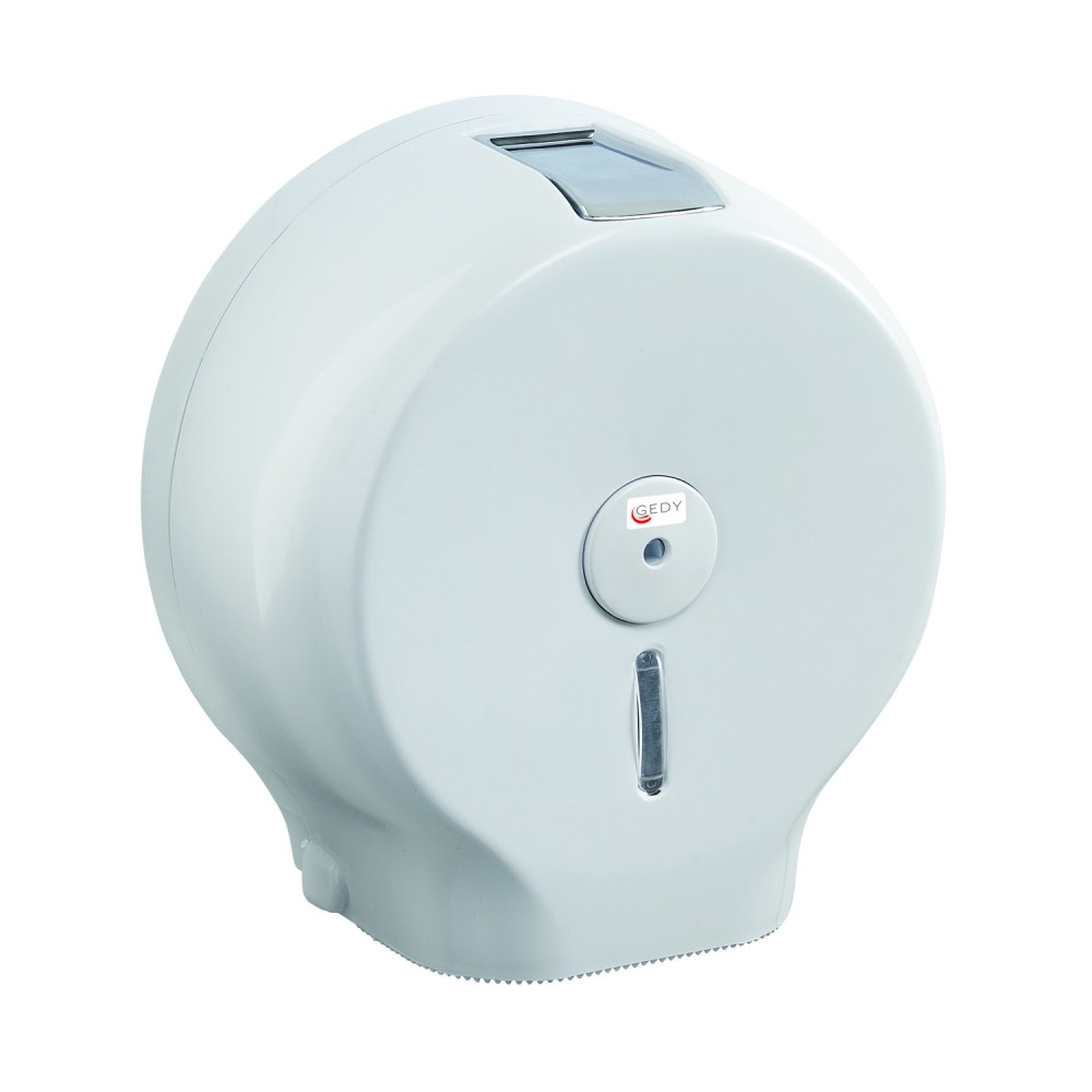Gedy Distributore per Rotoli di Carta Igienica Max 22 cm Bianco