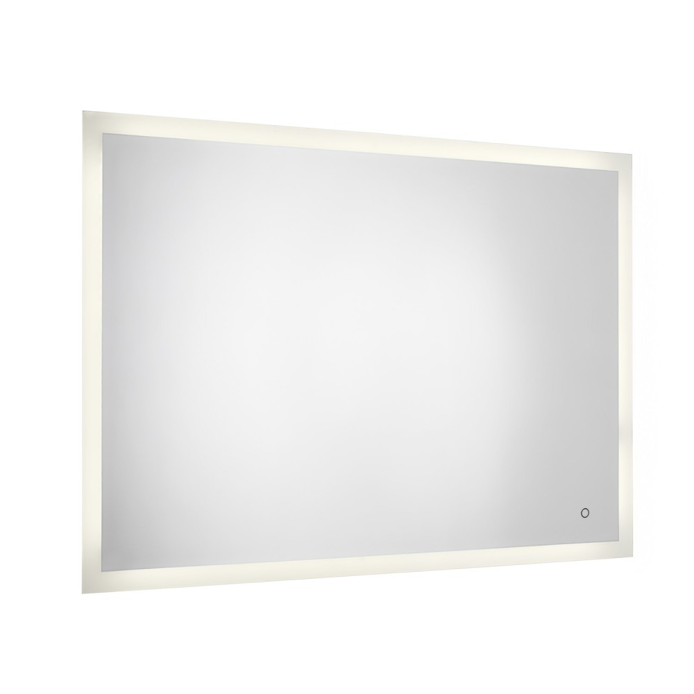 Gedy Specchio Filo con Led e Bordo Sabbiato 100x70 cm Pierre