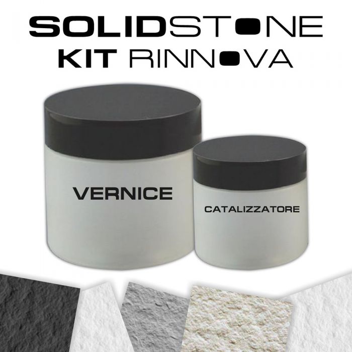 Scheda Kit di ripristino per piatti doccia in pietra con MARCHIO SOLIDSTONE