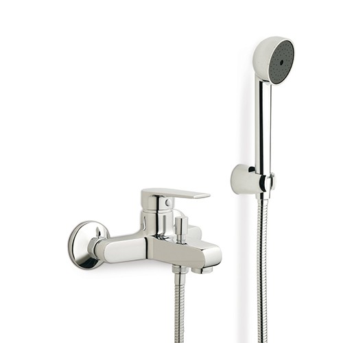 Mamoli Miscelatore Monocomando Vasca con Accessori Linea Logos Cromo