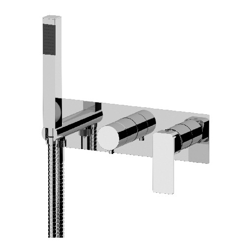 Mariani Set Miscelatore a Incasso a 3 Vie Vasca Doccia Linea Icon