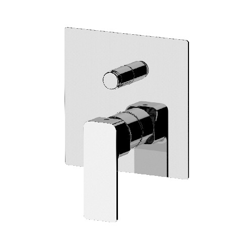 Mariani Miscelatore Monocomando Incasso con Deviatore Linea Icon Cromo