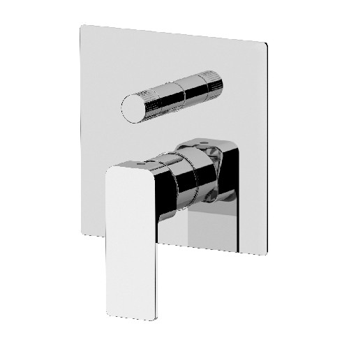 Mariani Miscelatore Incasso Doccia con Deviatore a Vitone Icon Cromo