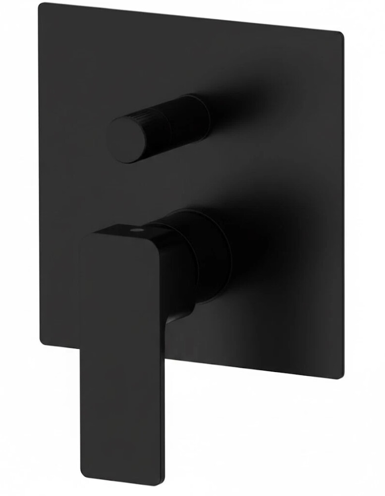 Mariani Miscelatore Incasso Doccia con Deviatore a Vitone Icon Nero