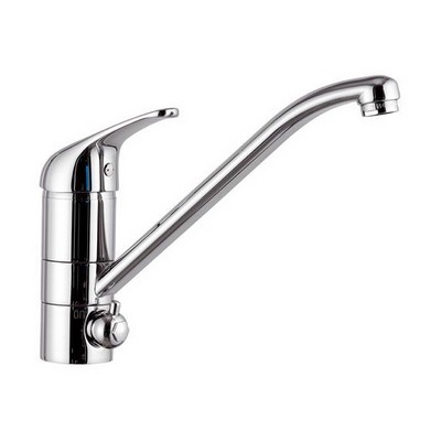 Mariani Miscelatore Monocomando Lavello con Deviatore Linea Epic Cromo