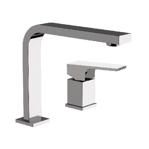 Mariani Miscelatore Monocomando Lavabo 2 Fori Linea Rebel Cromo