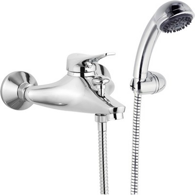 Mariani Miscelatore Monocomando Vasca con Accessori Linea Maxima Cromo