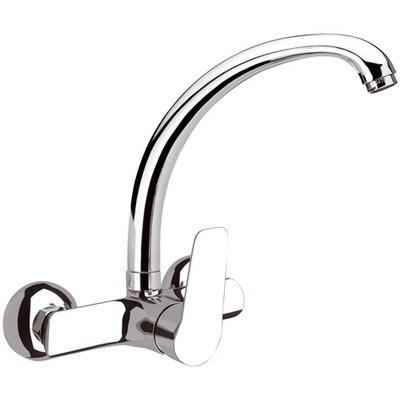 Mariani Gruppo Lavello a Parete con Bocca Girevole Linea Essenza Cromo