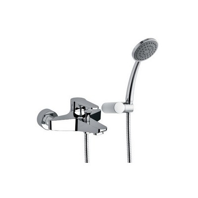 Mariani Miscelatore Vasca Esterno con Accessori Linea Surf Cromo