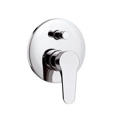 Mariani Miscelatore Monoc. Incasso con Deviatore Linea Surf Cromo