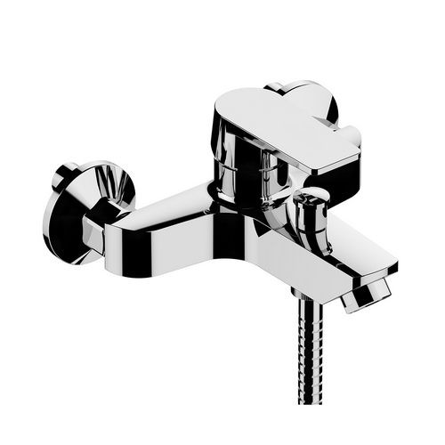 Mariani Miscelatore Monocomando Vasca con Accessori Linea Vega Cromo