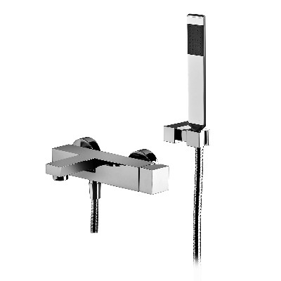 Paffoni Miscelatore Monoc. Vasca con Supporto a Snodo Linea Elle Cromo