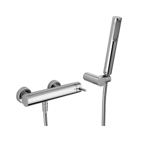 Paffoni Miscelatore Doccia Esterno con Supporto Snodato Stick Cromo