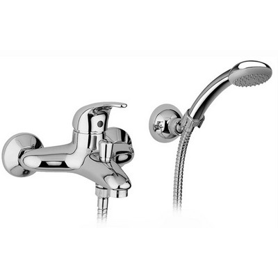 Paffoni Miscelatore Monoc. Vasca con Supporto Snodo Nettuno Due Cromo