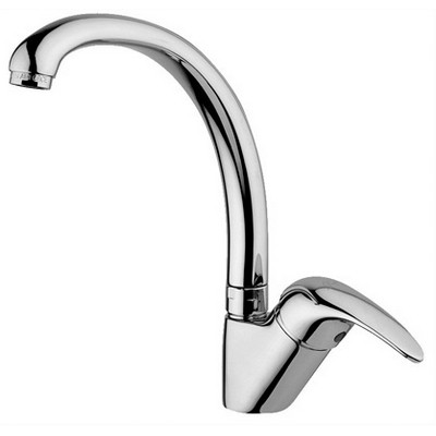 Paffoni Miscelatore Monoc. Lavello Canna Alta Linea Nettuno Due Cromo