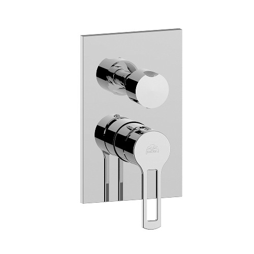 Paffoni Miscelatore Monoc. Incasso Doccia con Dev. 2 Vie Ringo Cromo