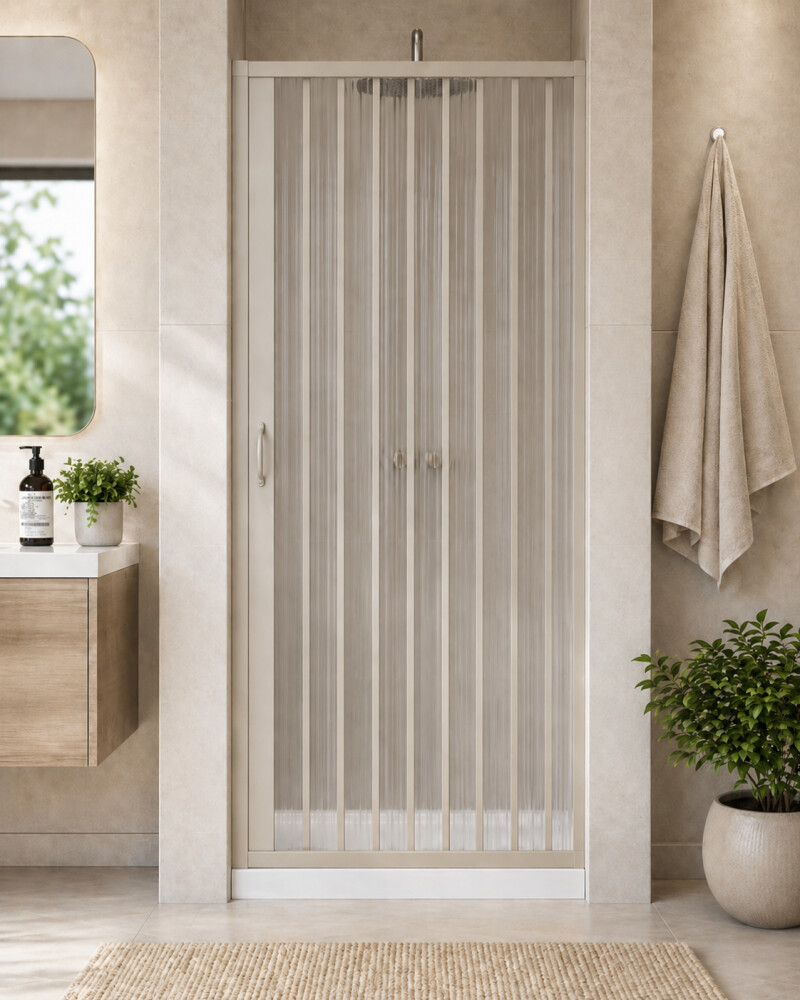 Scheda Box Porta Nicchia Doccia 1 Lato Apertura Laterale Reversibile Colore Grigio