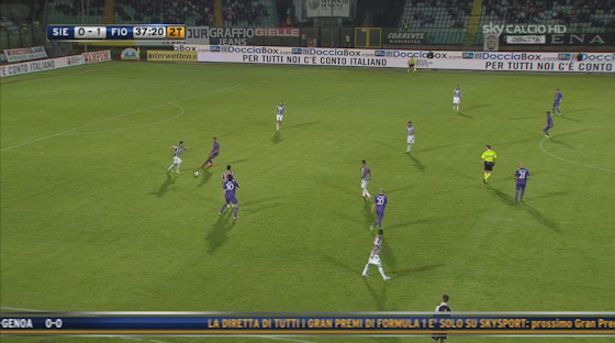 Foto Partita Siena - Fiorentina