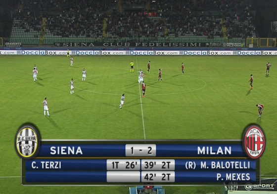 Foto Partita Siena - Milan